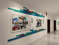 迪庆企业文化墙用什么材料好？