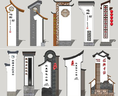 迪庆美丽乡村标识标牌有哪些分类？