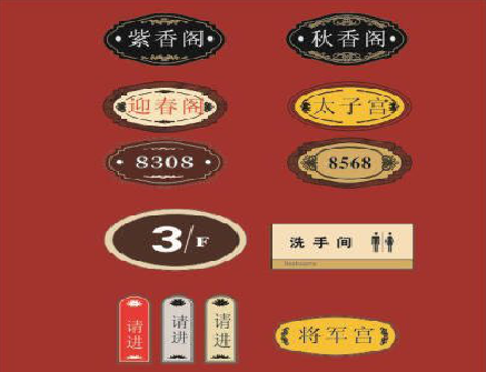 迪庆门牌设计制作三要素。