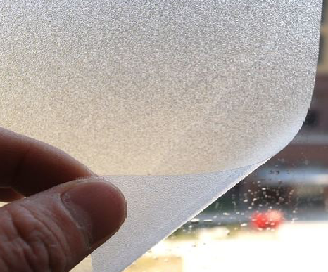 迪庆玻璃门外面粘广告用什么材料好？